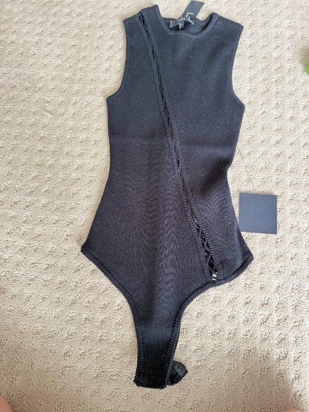 Black Lulus Bodysuit